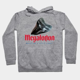 Megalodon Shark Design Hoodie